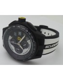 FERRARI SCUDERIA WHITE MEN'S WATCH