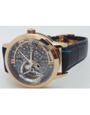 Vacheron Constantin Maître Cabinotier Retrograde Armillary Rose Gold Tourbillon Swiss Automatic Watch