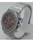 Audemars Piguet Chronometer Steel Brown Watch