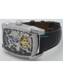 Parmigiani Fleurier: Kalpa XL Tourbillon Skeliton Black Diamnod Swiss Automatic Watch