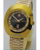 Rado Diastar Golden DAY-DATE Black Swiss Automatic Watch
