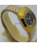Rado Diastar Golden DAY-DATE Black Swiss Automatic Watch