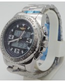 Breitling Aerospace Analog Digital Stainless Watch
