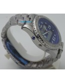 Breitling Aerospace Analog Digital Stainless Blue Watch