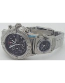 Breitling Chronomat Dual Time Black Mens Watch