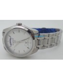 Tissot Couturier Day-Date White Steel Men's Watch