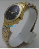 RADO JUBLIE DAISTAR GOLD BLACK LADIES WATCH