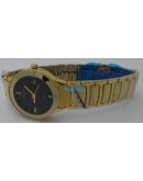 RADO JUBLIE DAISTAR GOLD BLACK LADIES WATCH