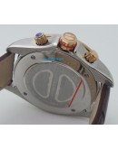 Tag Heuer Grand Carrera Calibre 17 RS 2 Dual Tone Leather Strap Watch