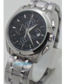 Tissot Couturier Black Steel Bracelet Watch