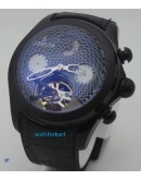 Corum Bubble Tourbillon Chronograph Full Black Swiss Automatic Watch