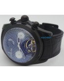 Corum Bubble Tourbillon Chronograph Full Black Swiss Automatic Watch