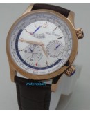 Jaeger-LeCoultre Master Control World Geographic Swiss ETA Automatic Watch
