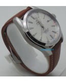 OMEGA Seamaster Aqua Terra PyeongChang 2018 Limited Edition White Leather Strap Watch