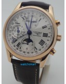 Longines Master Collection Roman Mark Swiss ETA 7750 VALJOUX Automatic Watch