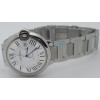 Cartier Ballon Bleu de Steel Swiss ETA Valjoux 7750 Movement Watch