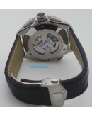 Tag Heuer Grand Carrera Calibre 36 Leather Strap Steel Black Swiss ETA 7750 Valjoux Movement Automatic Watch