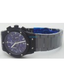 Hublot Classic Fusion Chronograph Blue Dail Black Watch