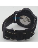Panerai Power Reserve Black Swiss Automatic Mens Watch