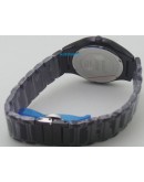 Rado Centrix Jubile Ceramic Full Black Diamond Markers with Black Dial Watch