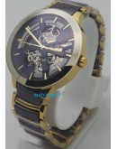 Rado Centrix Skeleton Dial Rose Gold Swiss Automatic Watch