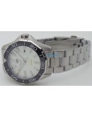 TAG Heuer Aquaracer Calibre 5 White Swiss  Automatic Watch