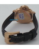 Panerai Radiomir Firenze Rose Gold Leather Strap Ladies Watch