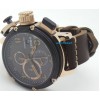 U BOAT U51 Italiano Fontana Black Gold Watch