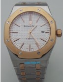 Audemars Piguet Royal Oak Dual Tone White Swiss Automatic Watch