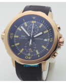 I W C Aquatimer Chronograph "Expedition Charles Darwin"  Black Edition Watch