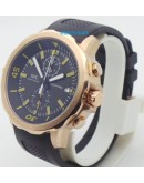 I W C Aquatimer Chronograph "Expedition Charles Darwin"  Black Edition Watch