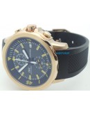 I W C Aquatimer Chronograph "Expedition Charles Darwin"  Black Edition Watch