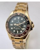 Rolex GMT Master ii Root Beer Rose Gold Swiss Automatic Watch