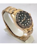Rolex GMT Master ii Root Beer Rose Gold Swiss Automatic Watch