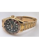 Rolex GMT Master ii Root Beer Rose Gold Swiss Automatic Watch