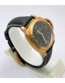 Panerai Radiomir Firenze Rose Gold Leather Strap Ladies Watch