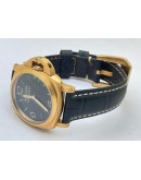 Panerai Radiomir Firenze Rose Gold Leather Strap Ladies Watch