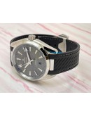 OMEGA SEAMASTER AQUA TERRA GREY RUBBER STRAP SWISS AUTOMATIC WATCH