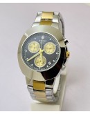 Rado Chronometer Black Dual Tone Steel Watch