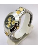 Rado Chronometer Black Dual Tone Steel Watch