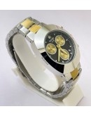 Rado Chronometer Black Dual Tone Steel Watch