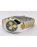 Rado Chronometer Black Dual Tone Steel Watch