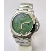 Panerai Marina Green Steel Bracelet Swiss ETA Automatic Watch