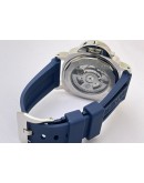 Panerai GMT Blue Rubber Strap Swiss Automatic Watch