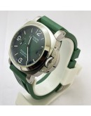 Panerai Marina Green Rubber Strap Swiss ETA Automatic Watch