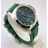 Panerai Marina Green Rubber Strap Swiss ETA Automatic Watch