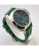 Panerai Marina Green Rubber Strap Swiss ETA Automatic Watch