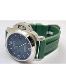 Panerai Marina Green Rubber Strap Swiss ETA Automatic Watch