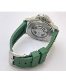 Panerai Marina Green Rubber Strap Swiss ETA Automatic Watch