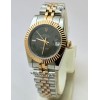 Rolex Datejust Stick Marker Grey Dual Tone Swiss Automatic Ladies Watch